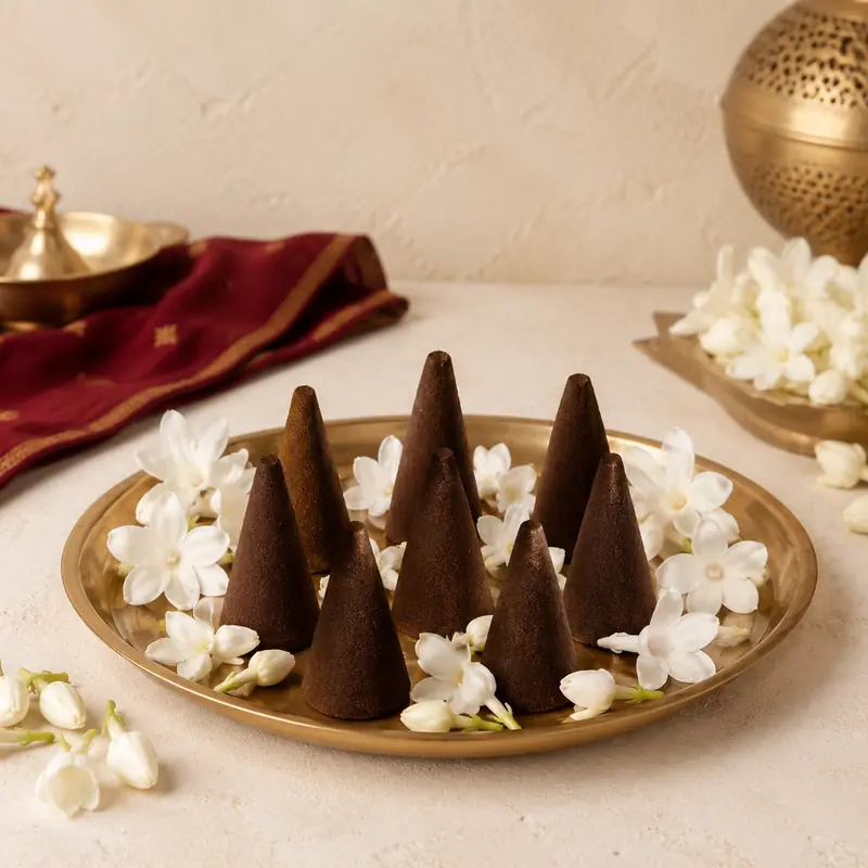 Mogra Dhoop Cones