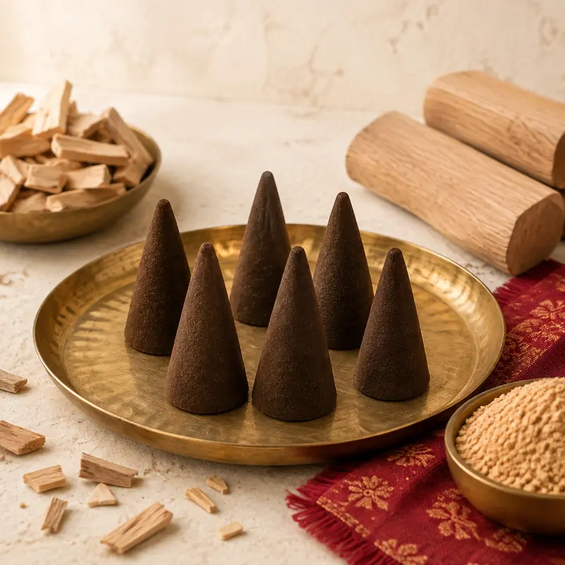 Sandalwood Dhoop Cones